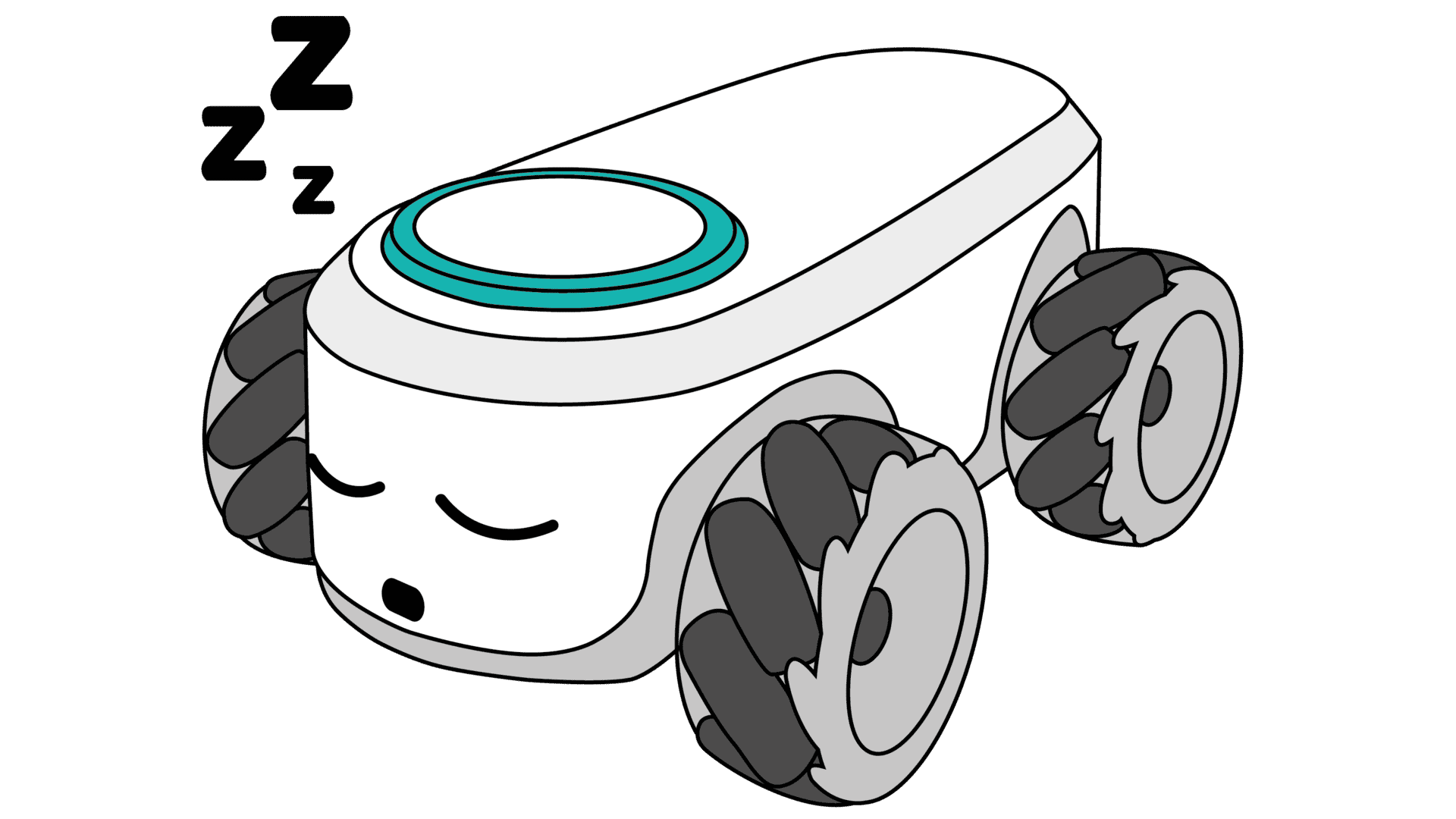 Robot ilo qui attend sa mise à jour